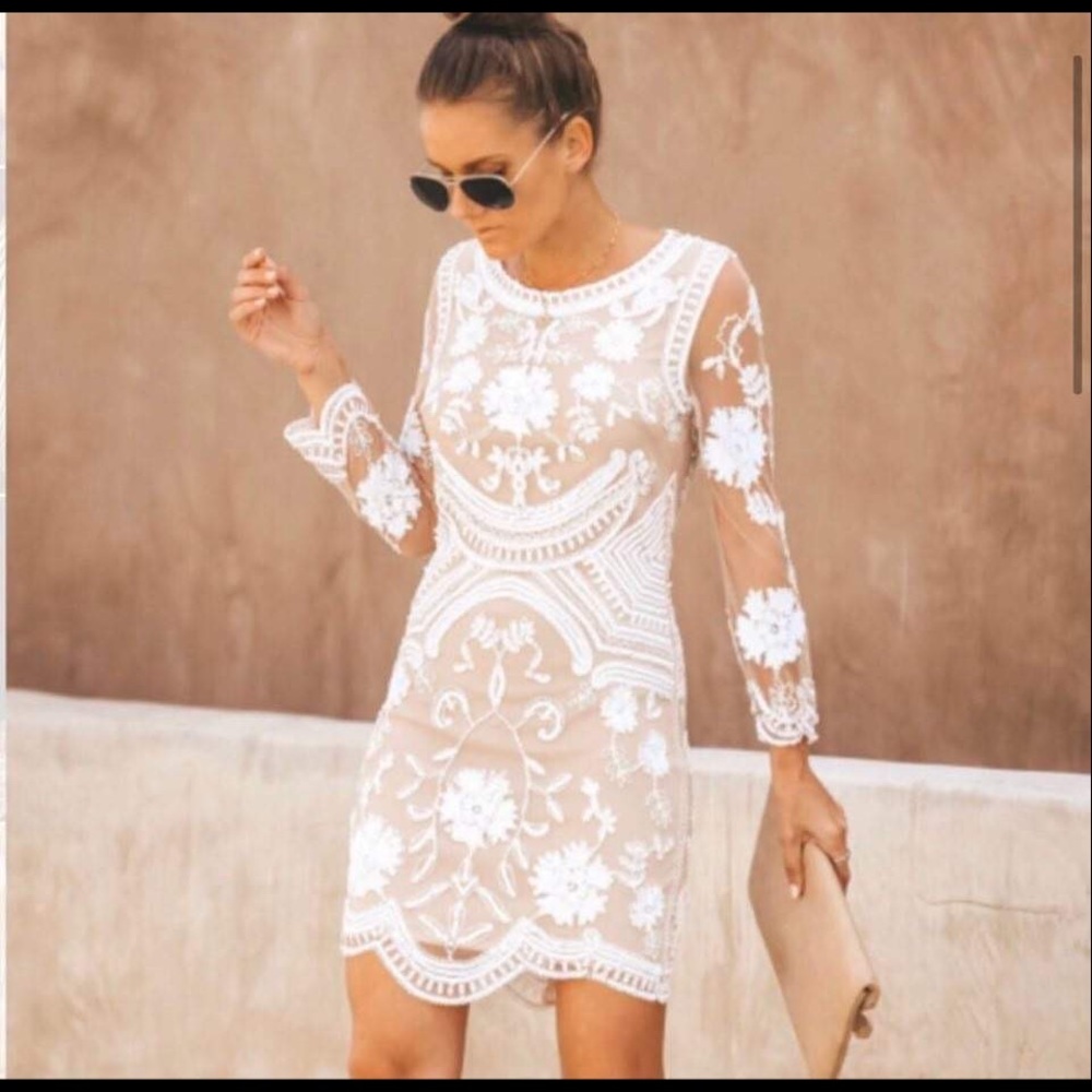 Perfect bridal shower dress from Vici!